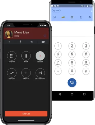 Softphone-PBX